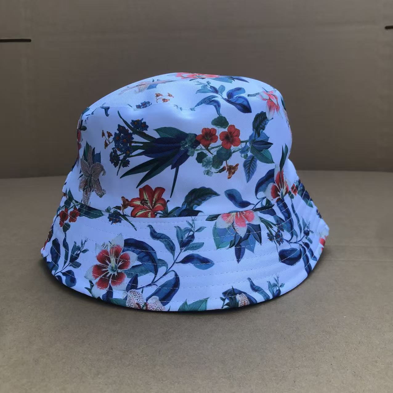 Wholesale Fruit Floral Print Bucket Hat For Adults Sun Protection Outdoor Fashion Accessory Boutique Gift Resale