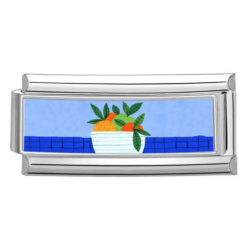 Wholesale 9mm Italian Charm Starter Bracelets DIY Long Cartoon Stainless Steel Composable Bracelet