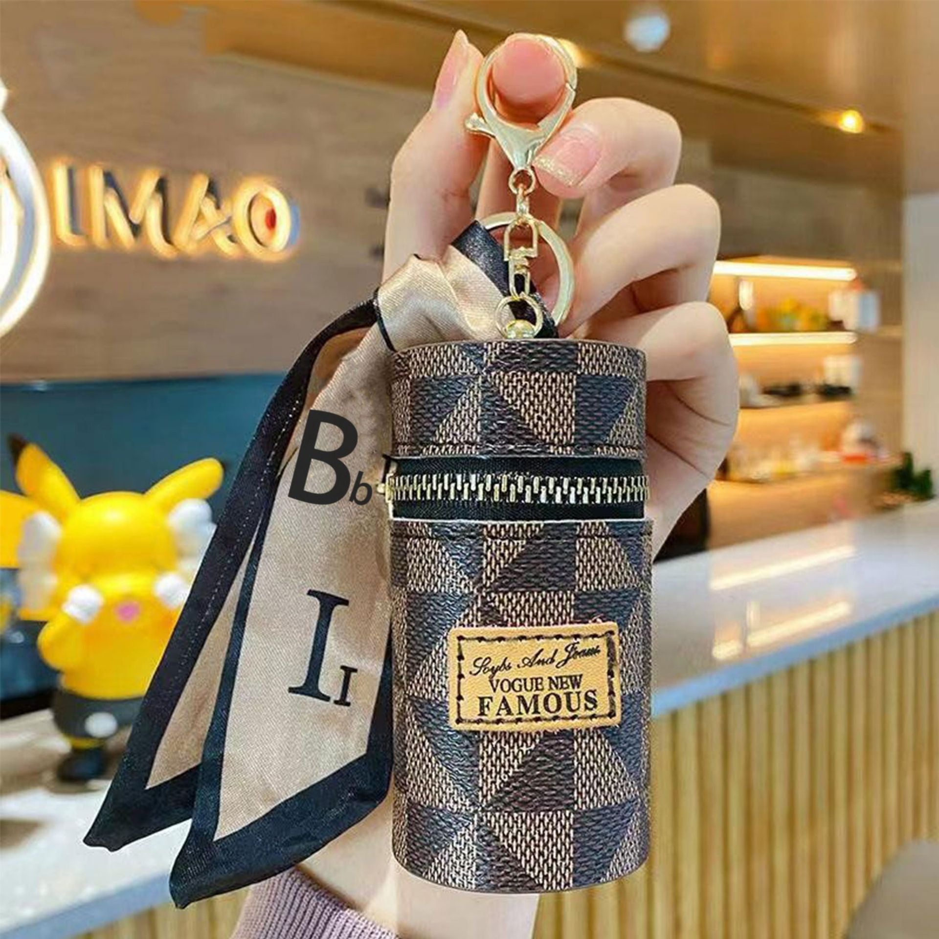 Wholesale Bucket Bag Wallet Keychain ACC-KC-ShiL001