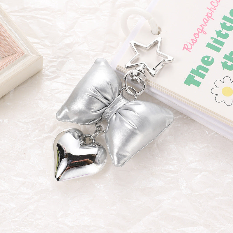 Wholesale  Leather Bow Tie Keychains