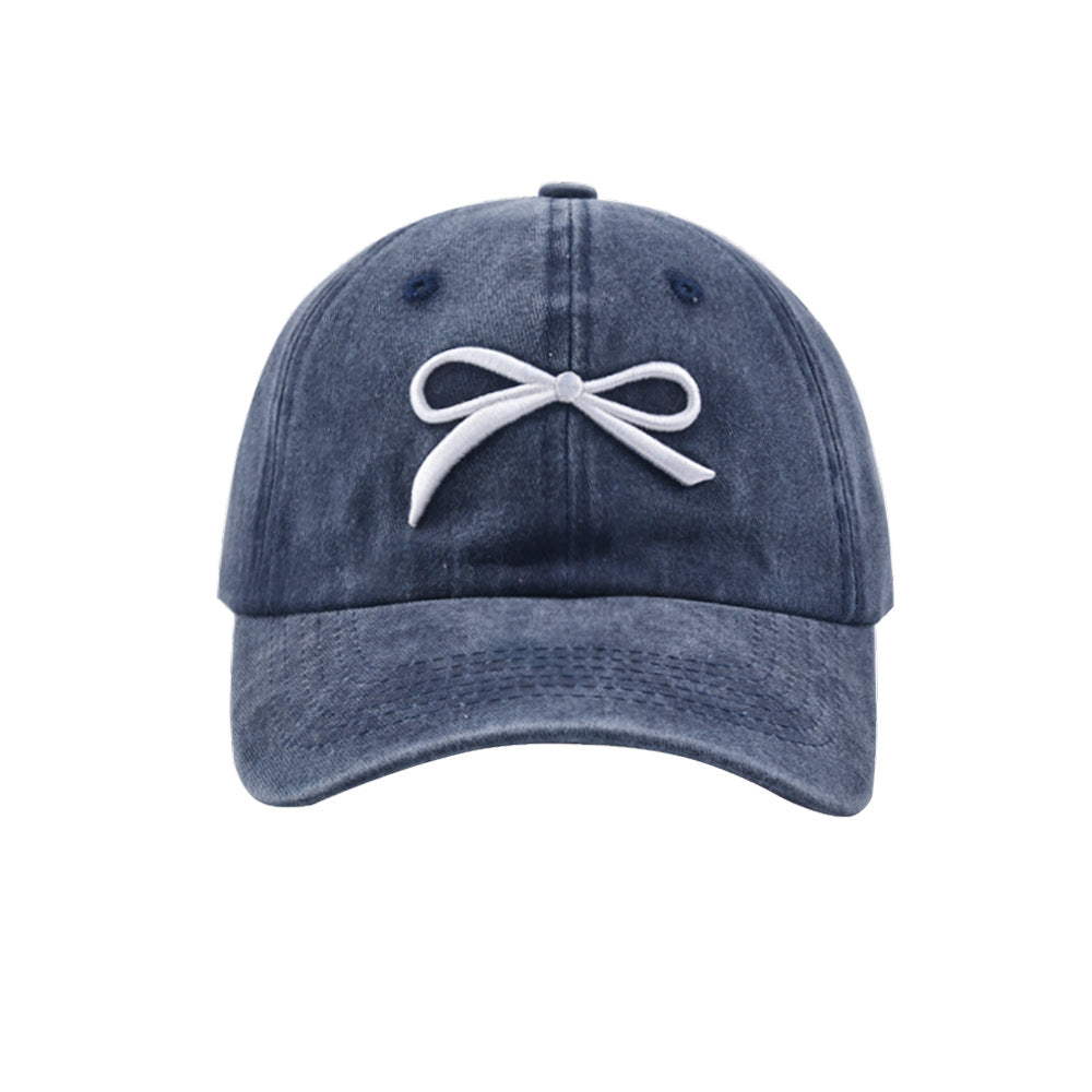 Wholesale Bow Hat Embroidery Baseball Cap ACC-HT-WenRan008