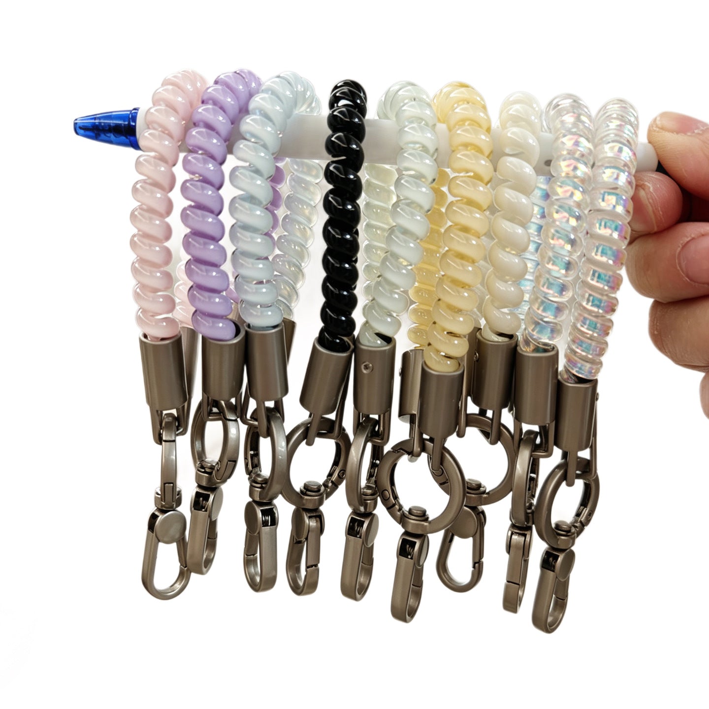 Wholesale Jelly Candy Spring Keychain Light Pink Plastic DIY Bag Charm For Craft Supply And Everyday Use