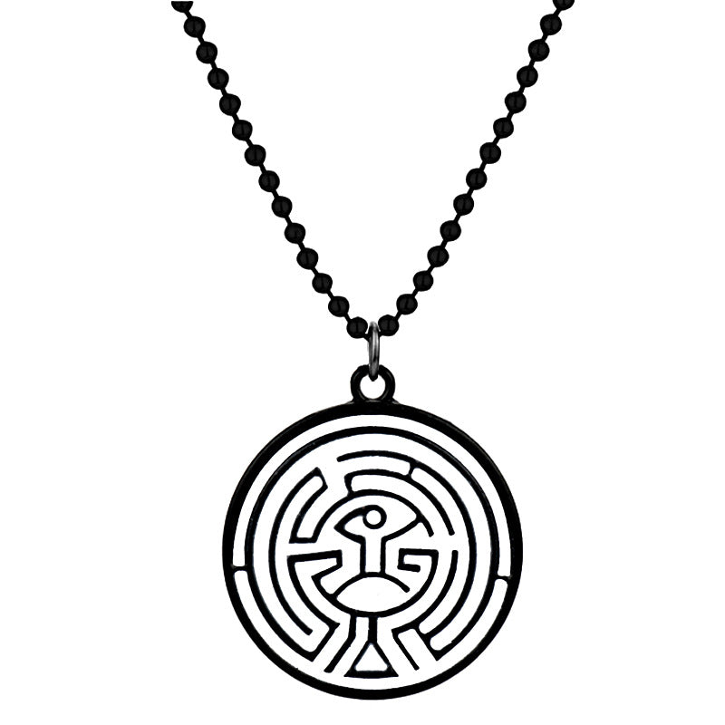 Wholesale retro creative pendant game peripheral necklace