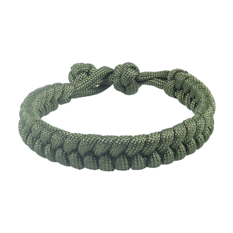 Wholesale solid color umbrella rope bracelet