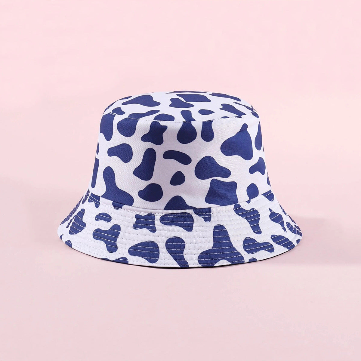 Wholesale Bucket Hat Cow Print Double Sided Casual Hat ACC-HT-DaQi007