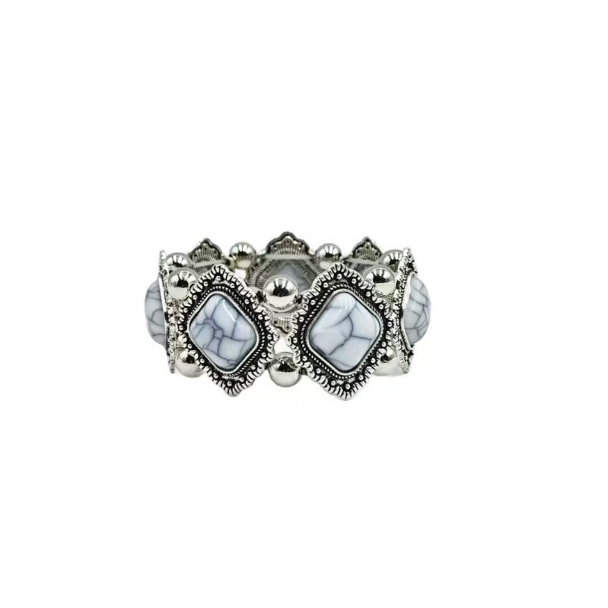 Wholesale Alloy Turquoise Bracelet Retro Ethnic Bohemian Style Jewelry Accessory for Everyday
