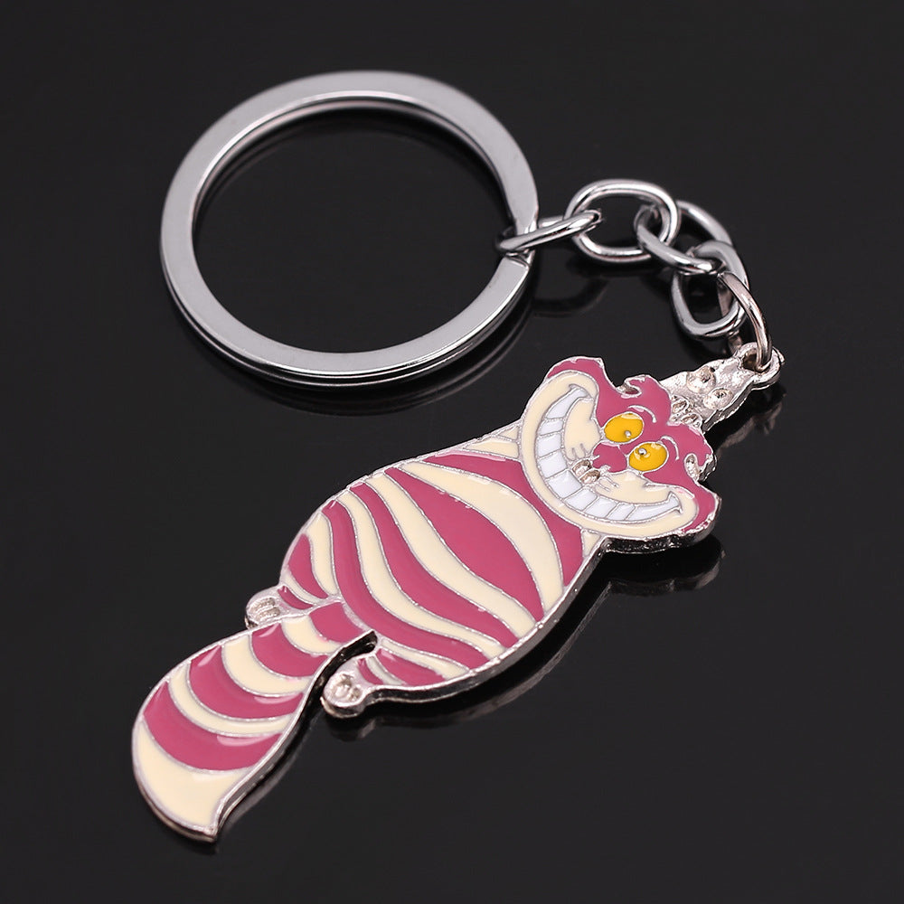 Wholesale  cat cartoon pendant keychains