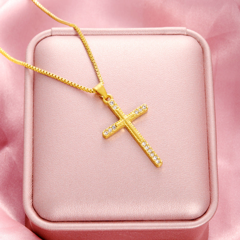 Wholesale Luxury cross necklace