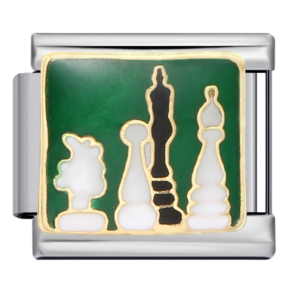 Wholesale  Italian module   stainless steel bracelet