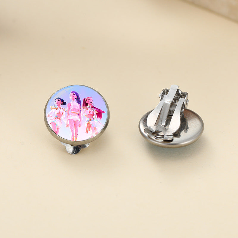 Wholesale  DIY Earrings Painless No-Ear-Piercing Ear Clips kpop