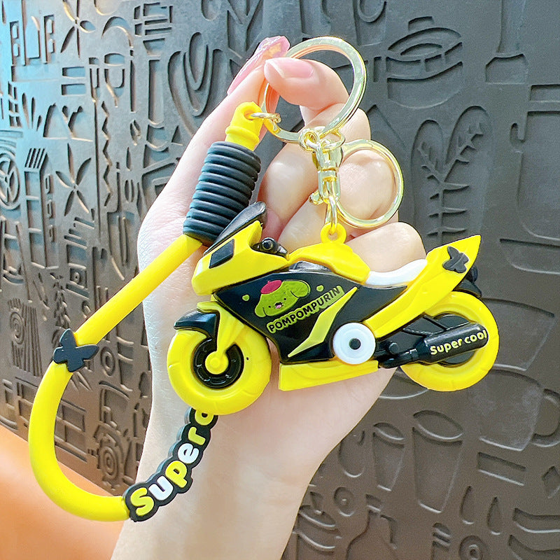 Wholesale Cartoon Motorcycle Keychains Creative Keychain ACCVIP-KC-SJ002