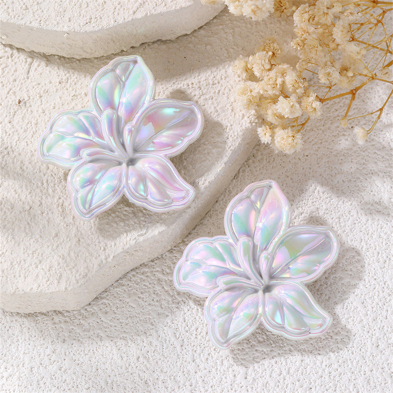 Wholesale Color Flower Earrings