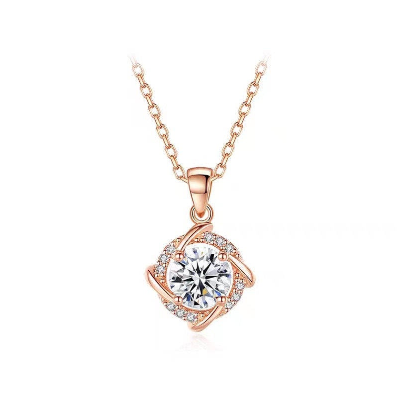 Wholesale sterling silver s925 windmill necklace