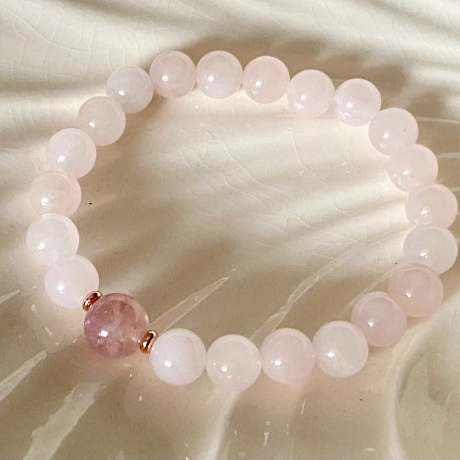 Wholesale Natural Rose Quartz Bracelet