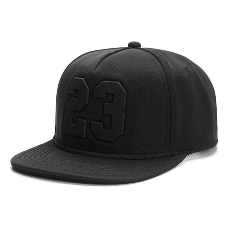 Wholesale Black Mesh Breathable  Hip Hop Sports Flat Cap Baseball Cap