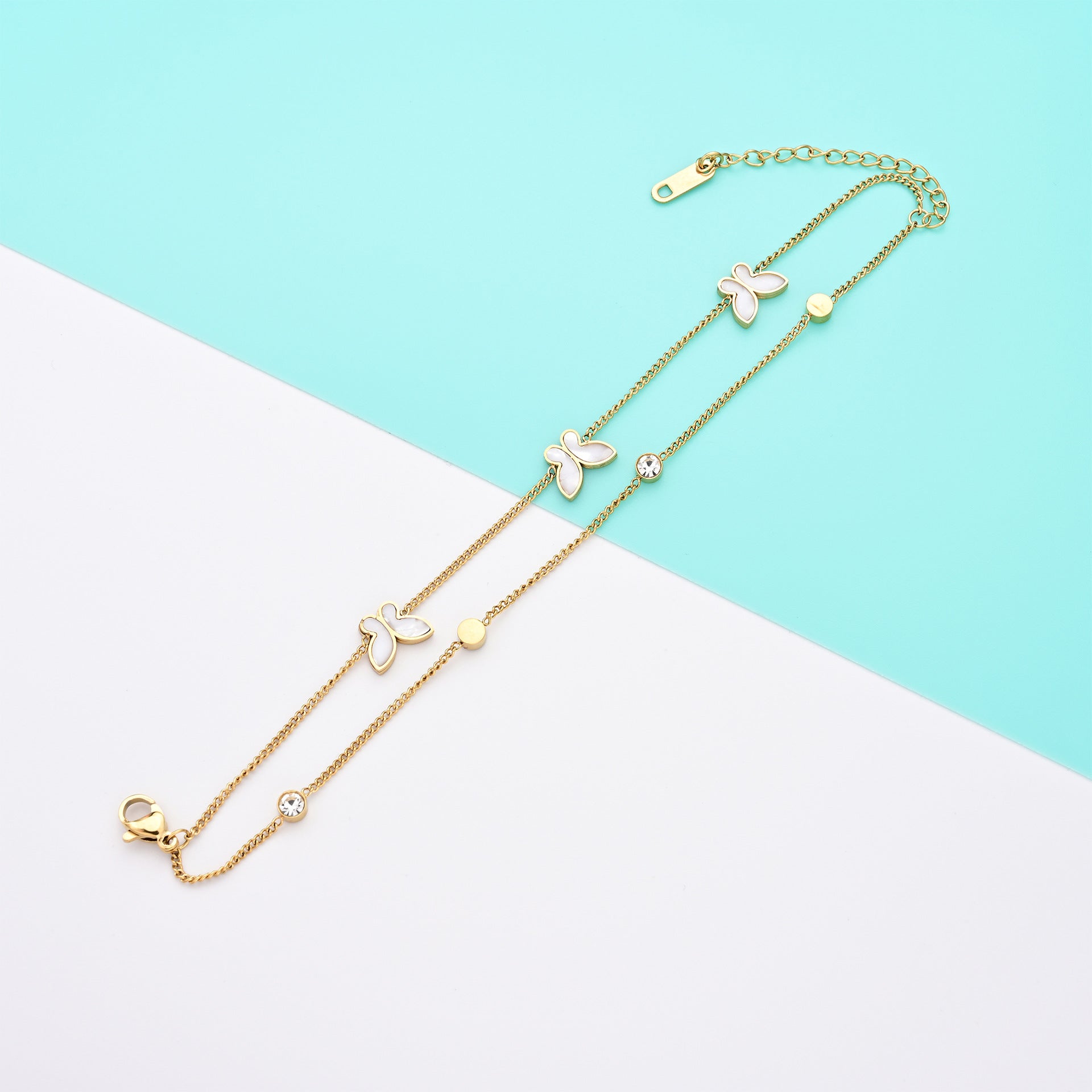 Wholesale Light Luxury Bracelet Bow Titanium Steel Bracelets ACC-BT-KaiXing001