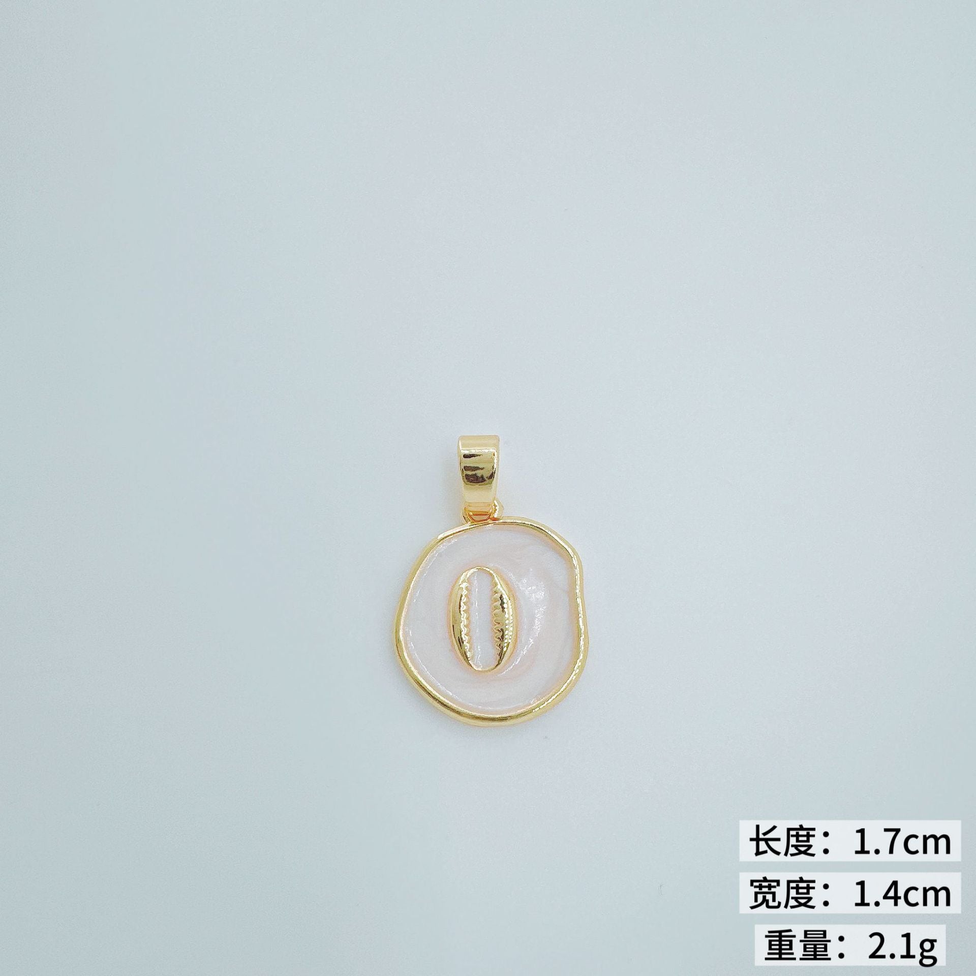 Wholesale Gold Plated Copper DIY Pendant Necklace European Style Jewelry Accessory for Women