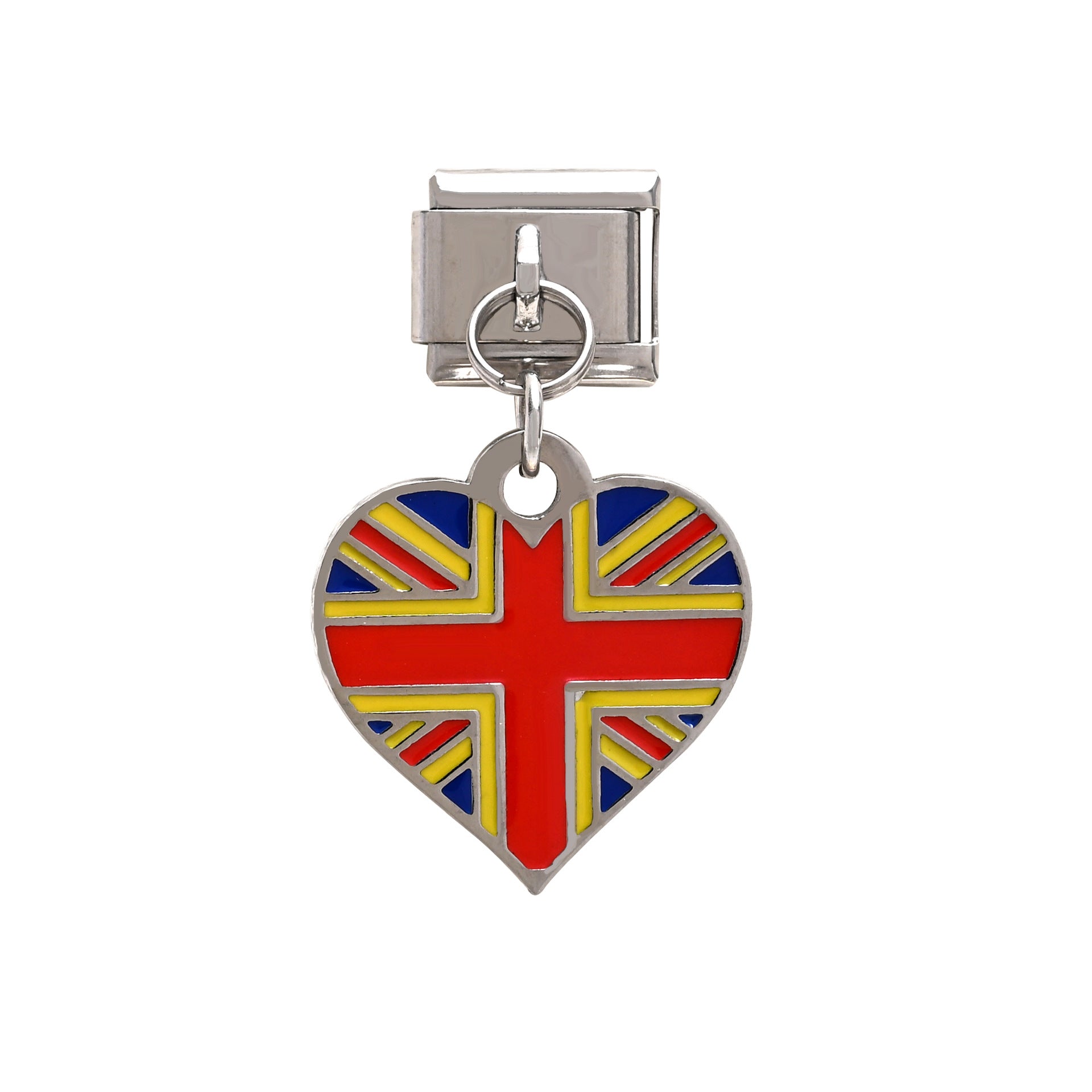 Wholesale 5pcs/ pack  9mm Italian Charm Starter Bracelets DIY square Single Section Creative Stainless Steel Composable Bracelet