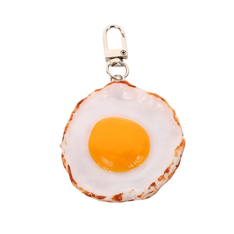 Wholesale Western breakfast model toys creative keychains