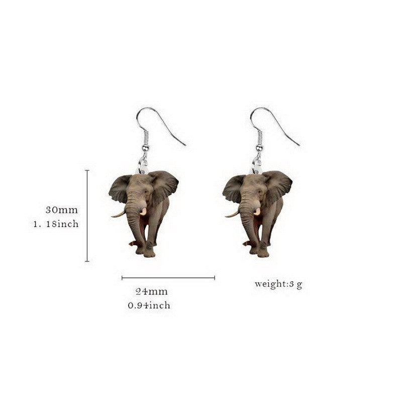 Wholesale Various Animal Style Acrylic Earrings