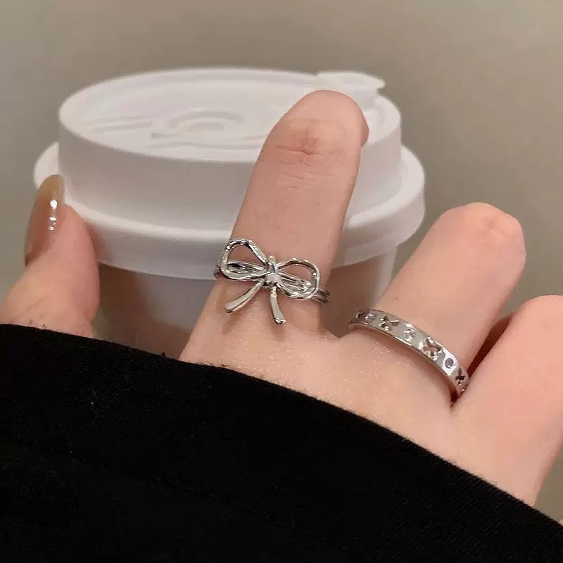 Wholesale Irregular Bow Ring