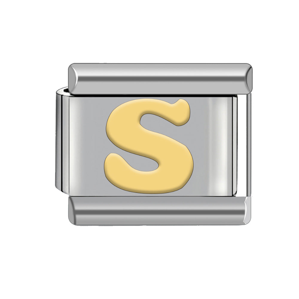 Wholesale Italian Charm Bracelet Stainless Steel Bracelet 9mm DIY Pattern Free Stitching Detachable Composable Bracelet ACC-BT-JL010