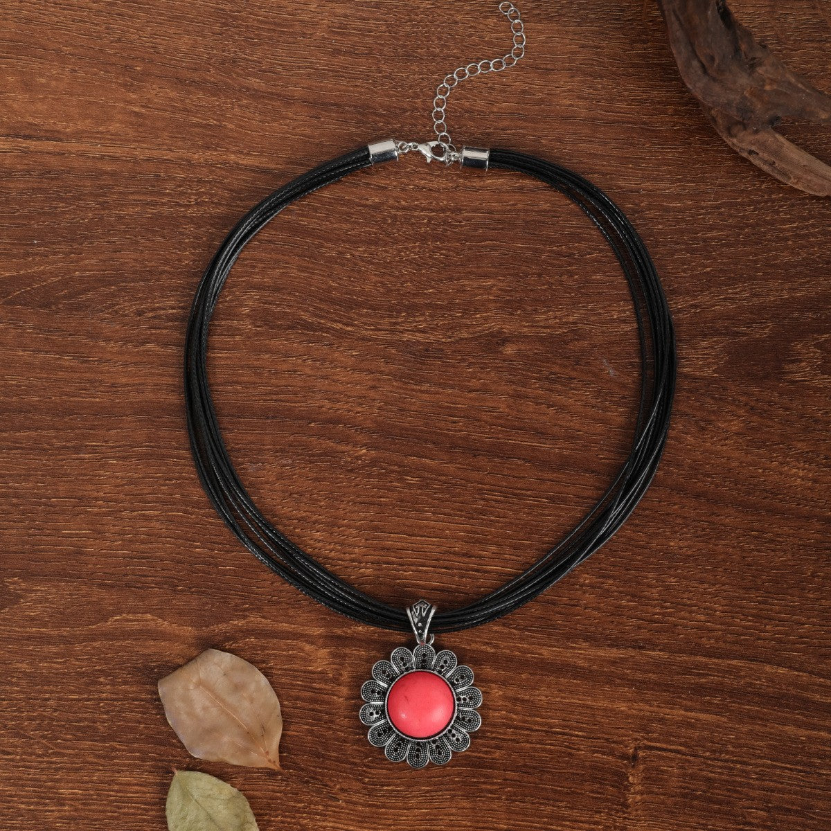 Wholesale Bohemian Vintage Ethnic Turquoise Necklace ACC-NE-JunJie014