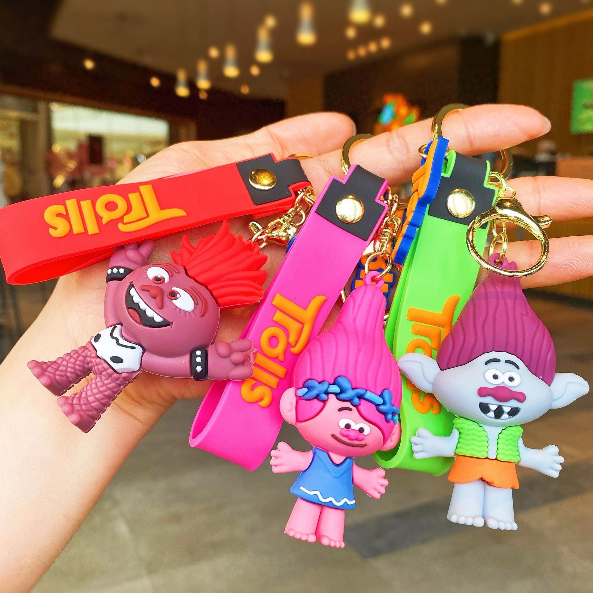 Wholesale Cartoon Cute Anime Silicone Keychains ACC-KC-MingTian004