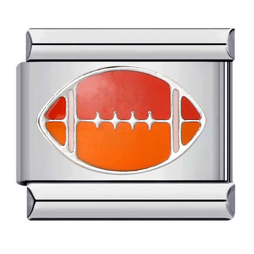 Wholesale Italian Charm Bracelet 9mm DIY Splicing Removable Sports Series Stainless Steel Composable Bracelet