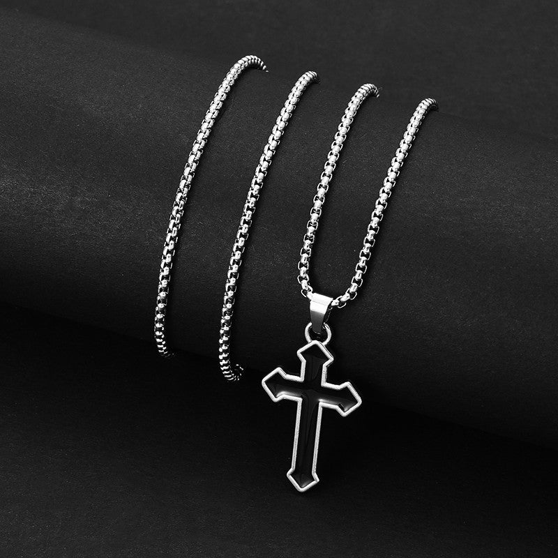 Wholesale Titanium Steel Men's Long Sweater Chain