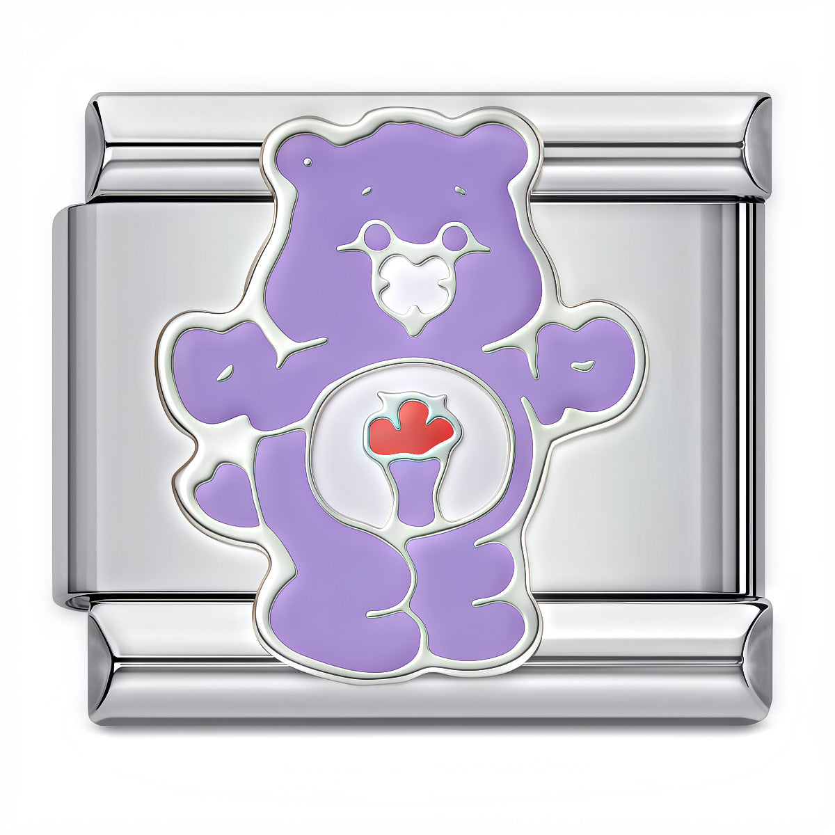 Wholesale Stainless Steel Bear Pattern DIY Elastic Bracelet - Trendy Jewelry Accessory