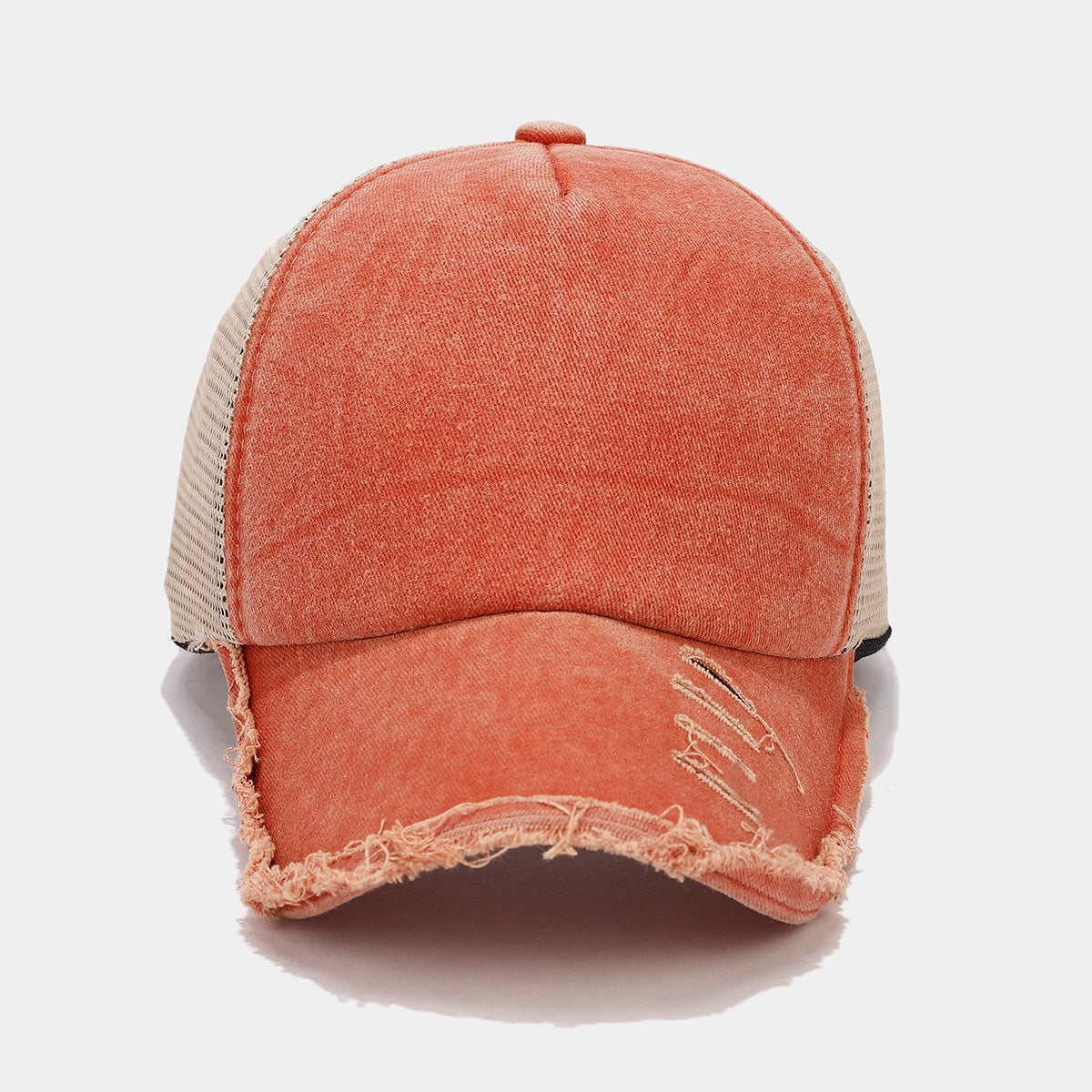 Wholesale Distressed Retro Trucker Hat Mesh Cap Baseball Cap ACC-HT-RongZhao008