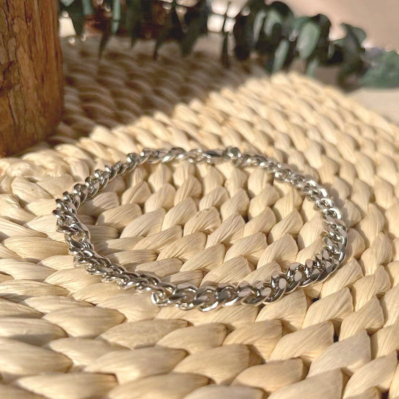 Wholesale Cuban Bracelet Men's Titanium Steel Bracelets
 ACC-BT-Yima002