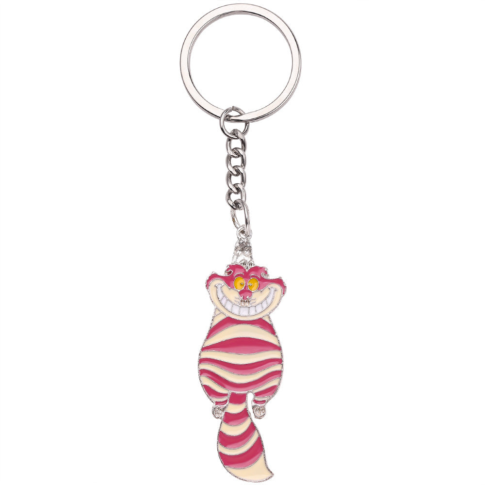 Wholesale  cat cartoon pendant keychains