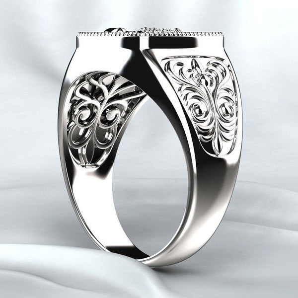 Wholesale  Alloy Scorpio Relief Men's Ring