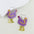 Wholesale creative rooster stitching acrylic earrings