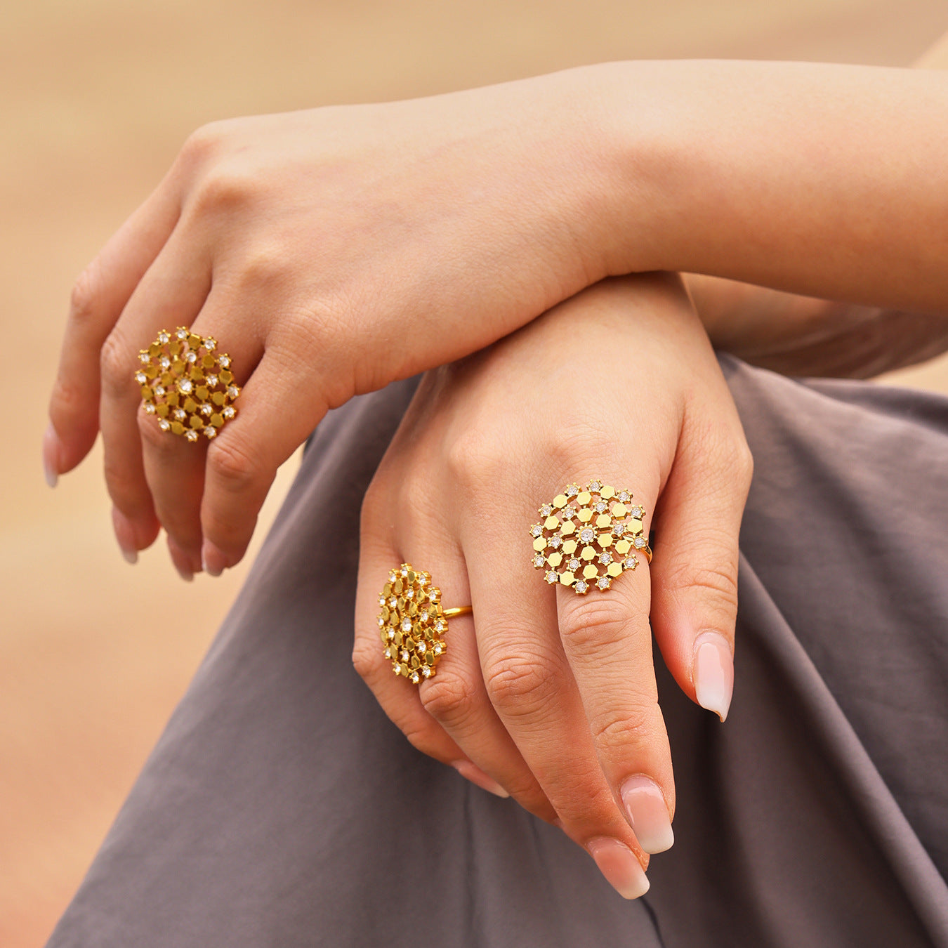 Wholesale  Stainless Steel Snowflake Czech Diamond Pendant Necklace