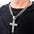 Wholesale Diamond Cross Pendant Cuban Necklace