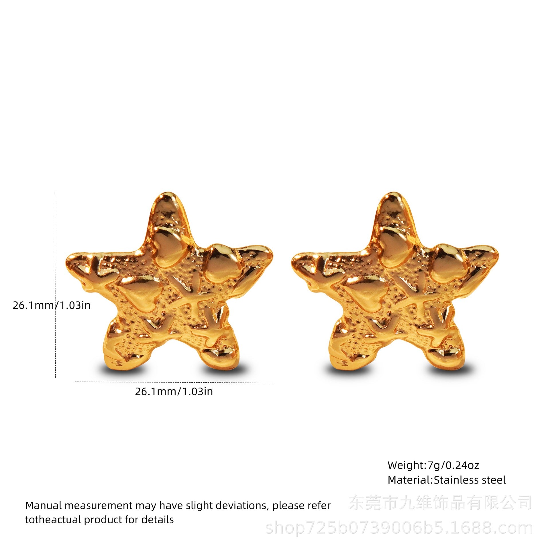 Wholesale light luxury  exaggerated earrings geometric stainless steelearrings