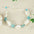Wholesale  bohemian style natural shell starfish handmade woven bracelet