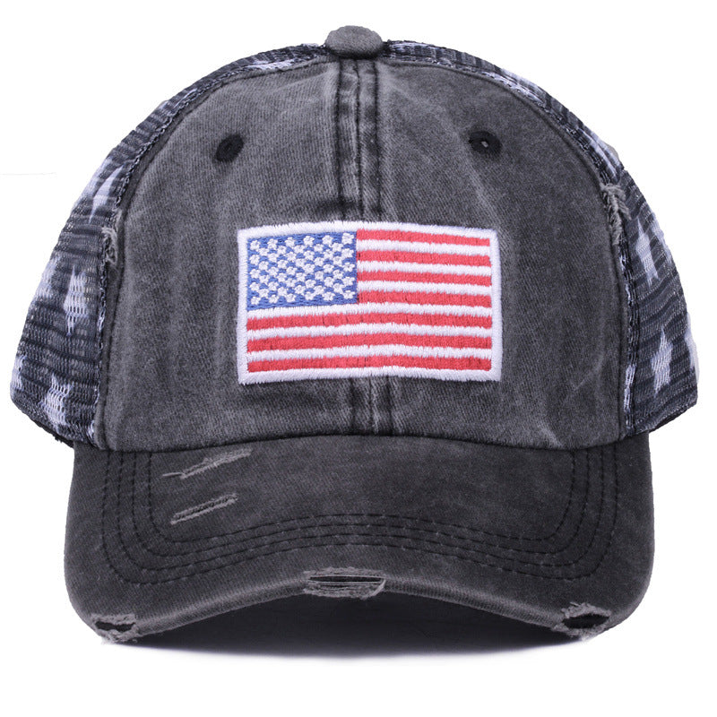 Wholesale distressed baseball embroidery baseball cap