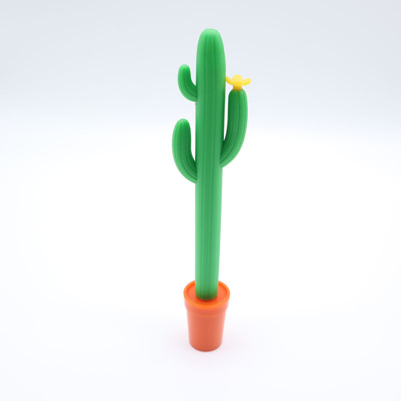 Wholesale Creative cactus stick plant shape desk pen