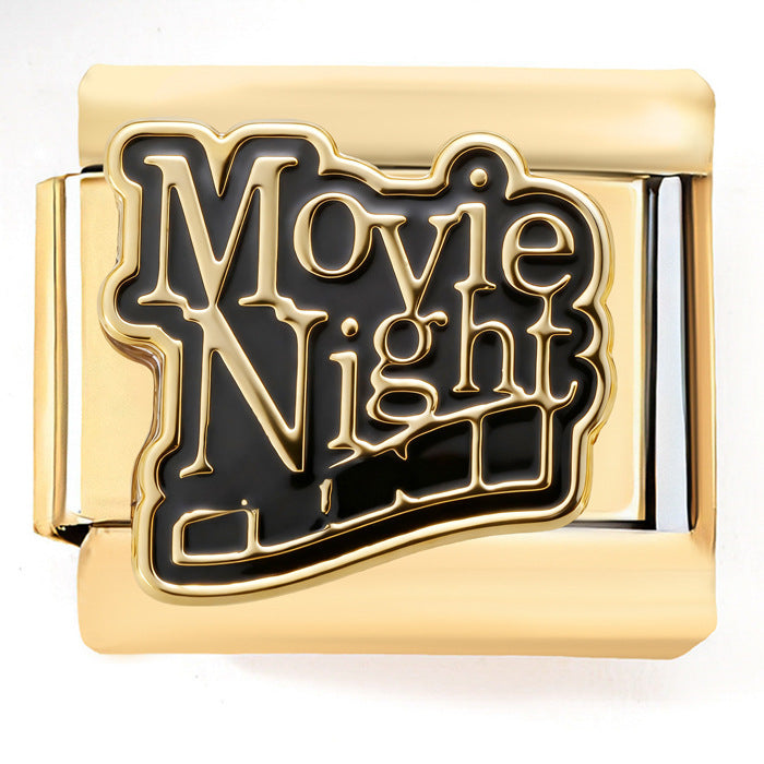 Wholesale Italian Charm Bracelet 9mm DIY  Flower Red Crab Bus Creative Stainless Steel Composable Bracelet