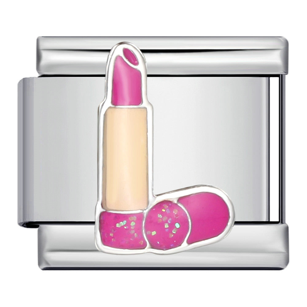 Wholesale Italian Module Bracelet Titanium Steel Welding Oil Dropping DIY Charms