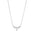 Wholesale titanium steel zircon sweater chain Y-shaped pendant necklace