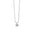 Wholesale S925 sterling silver shining olive green zircon necklace