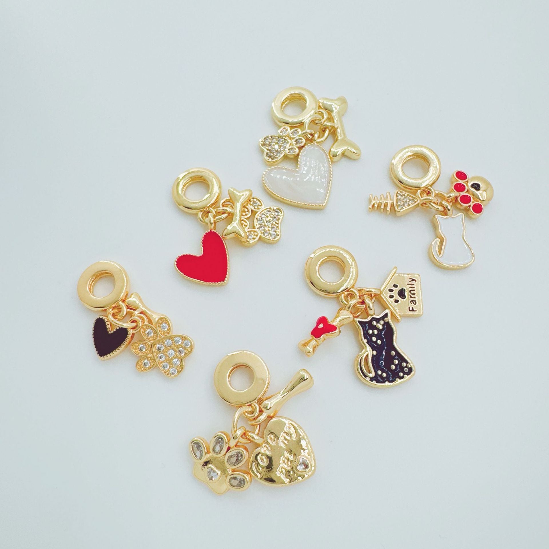 Wholesale 18K Gold Plated Copper Jewelry Set,  Trendy Fashion Accessory for Gift or Resale