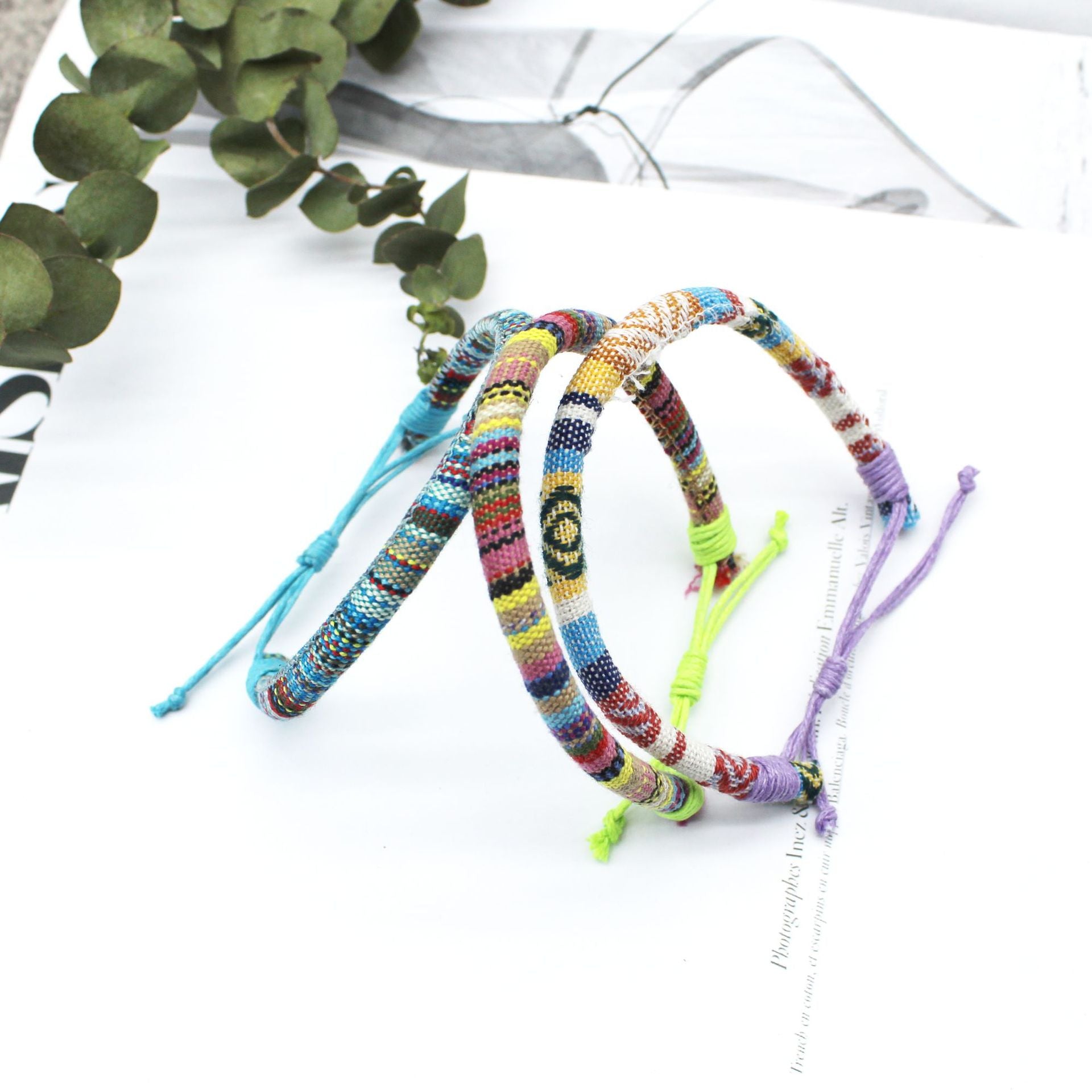 Wholesale Boho Ethnic Style Handwoven Bracelets Bohemian ACC-BT-YTian009