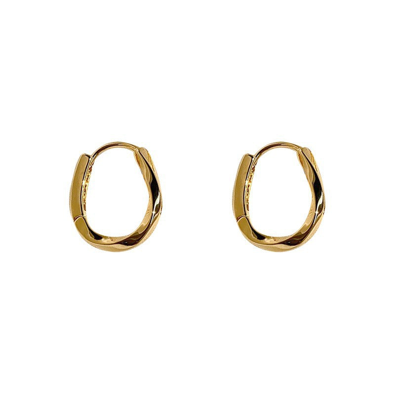 Wholesale Simple Metal Hoop Earrings