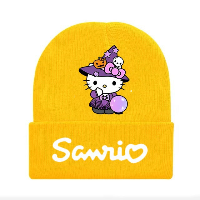 Wholesale   Cartoon Cute Color Wool Hat Beanie ACCVIP